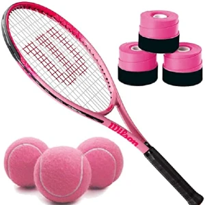 Wilson Burn Pink Girls' Tennis Racquet